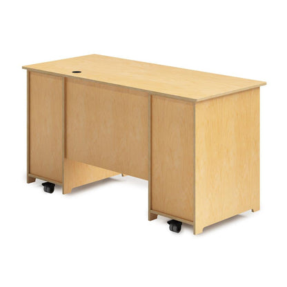 Teachers Desk with Trays and Locking Door