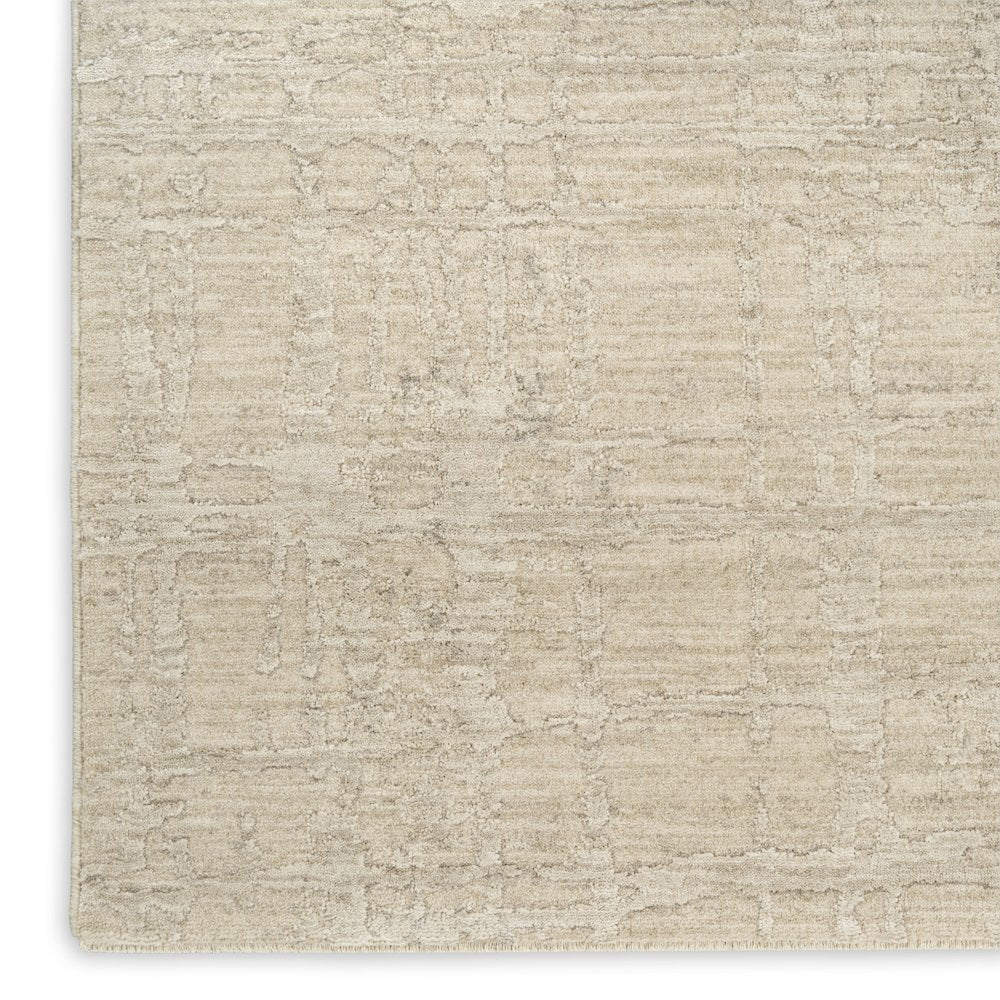Latitude Area Rug, Ivory Beige, 9' x 12'