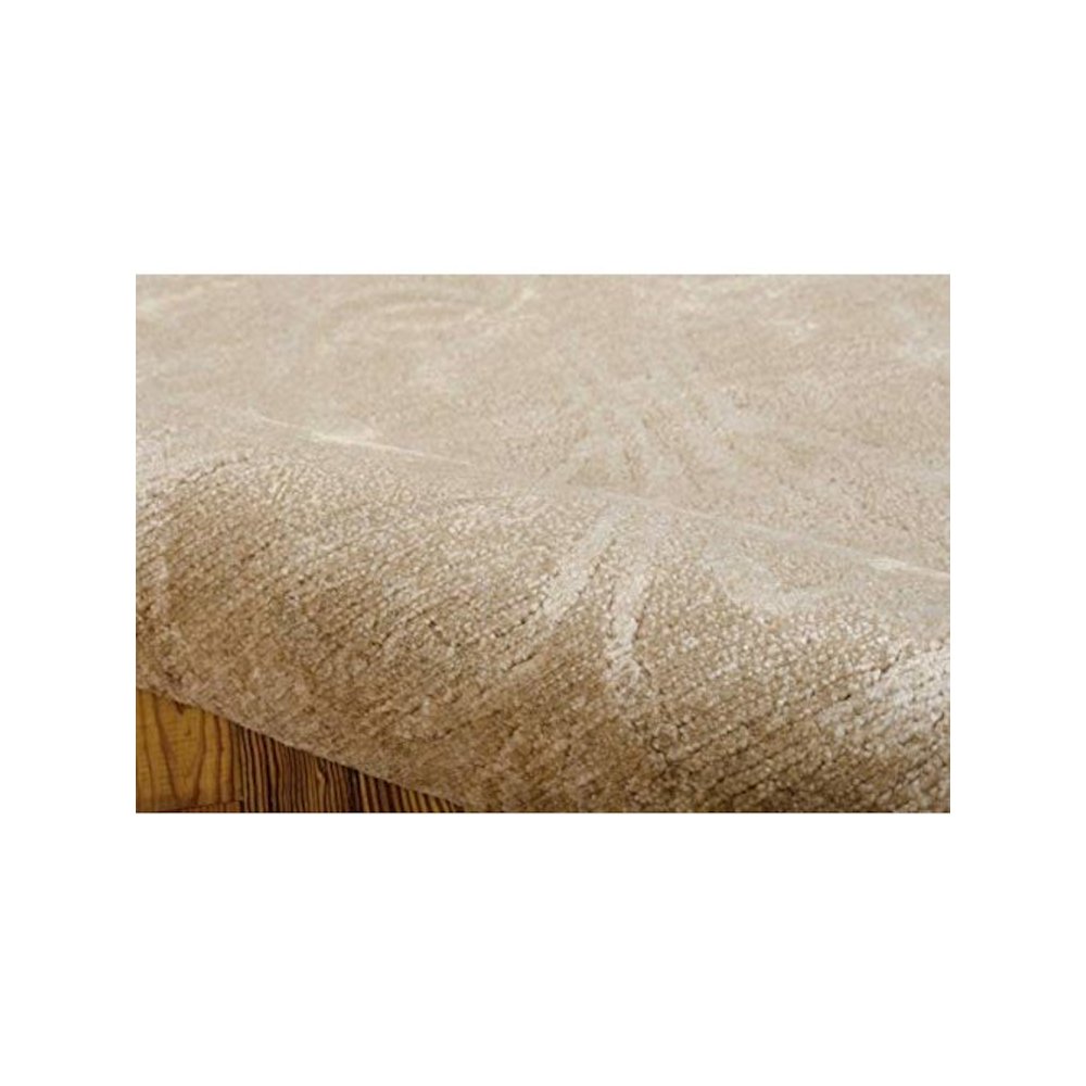 Silk Shadows Light Gold Area Rug