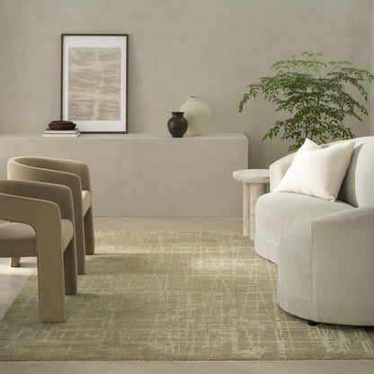 Latitude Area Rug, Green, 8' x 10'