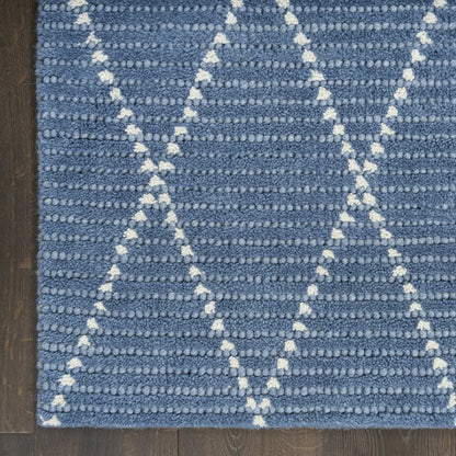 Rectangle Azure Area Rug 7'9" x 9'9"
