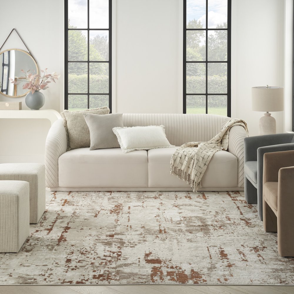 Rectangle Concerto Area Rug 7' x 10'