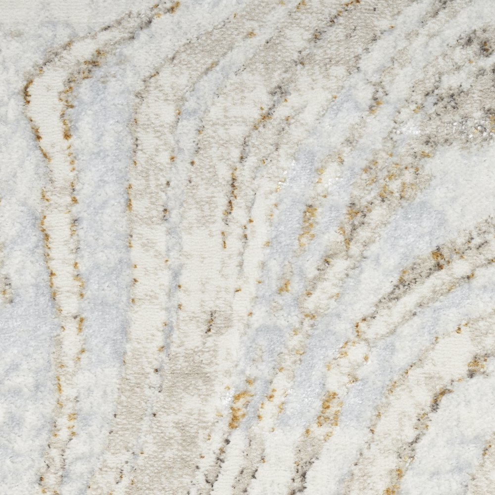 Rectangle Glam Area Rug 7' x 10'
