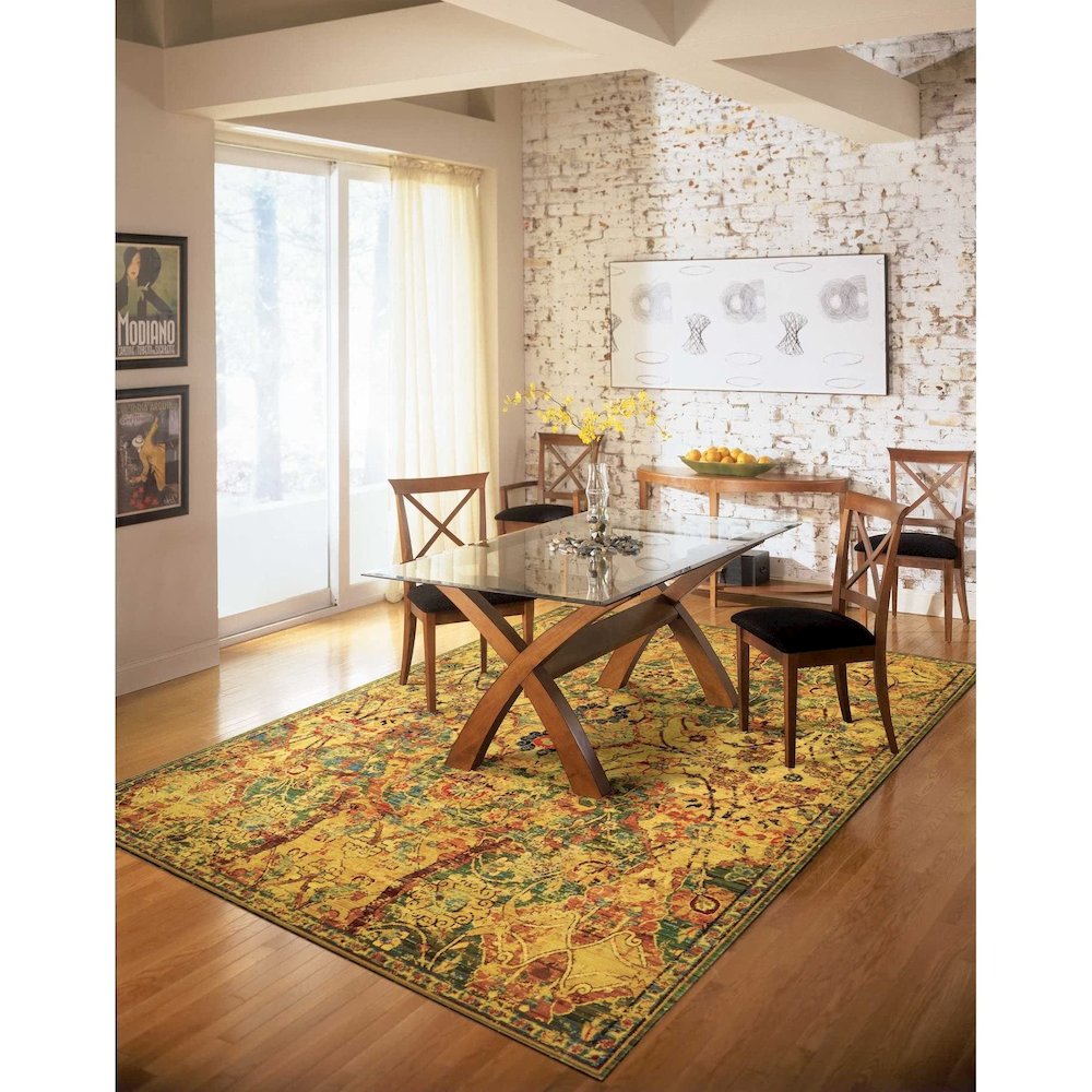 Timeless Olive Area Rug