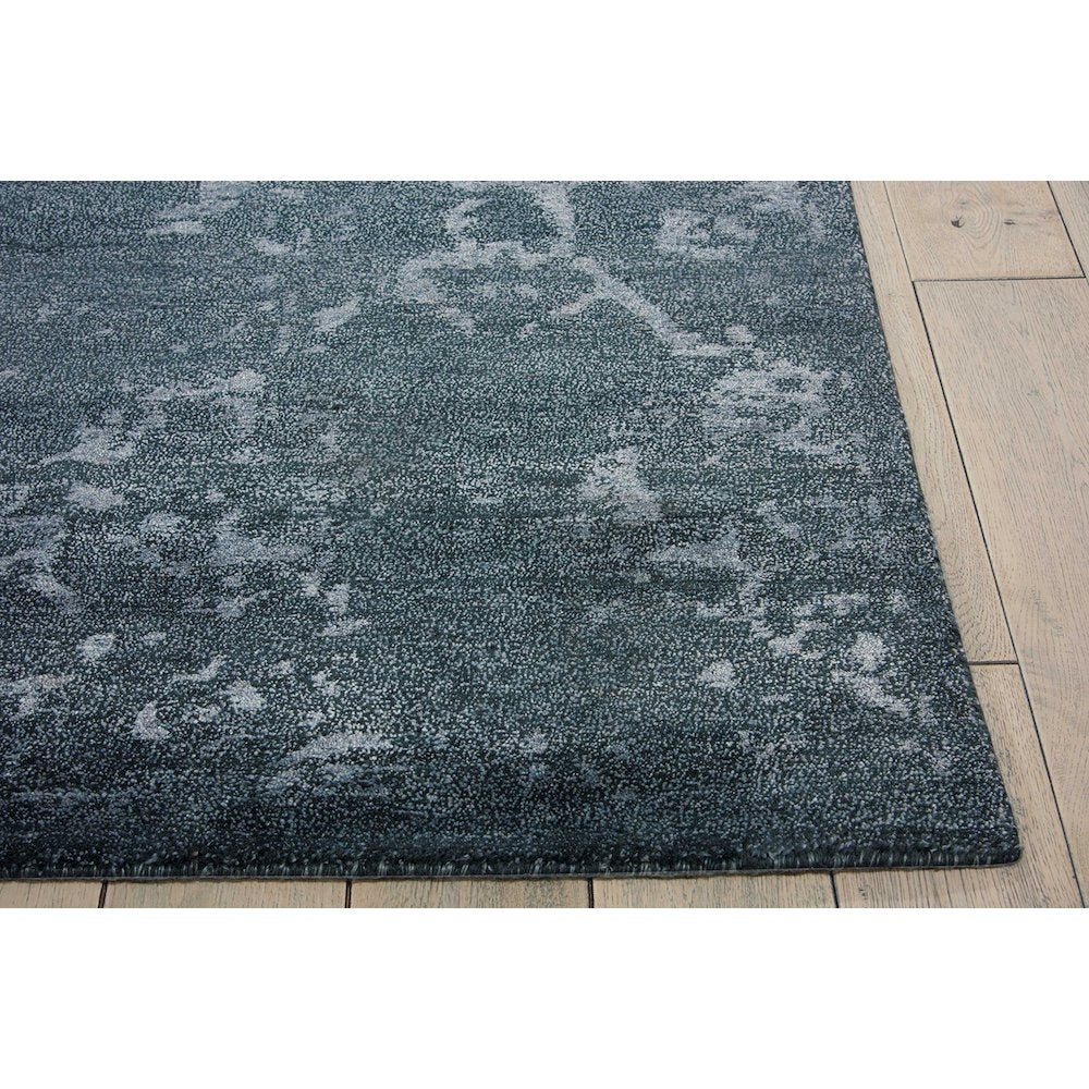 Silk Shadows Blue Stone Area Rug