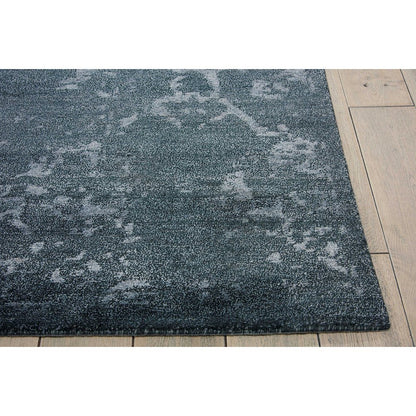 Silk Shadows Blue Stone Area Rug