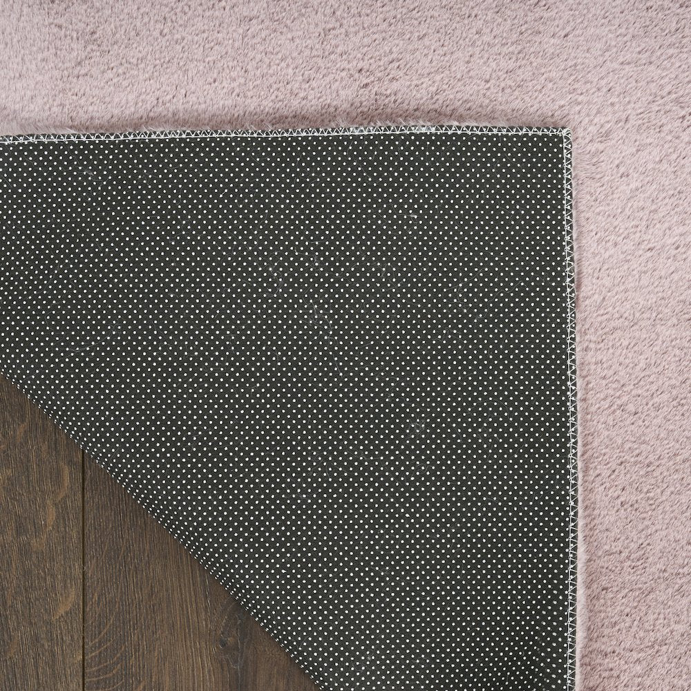 Nourison Home Soft Plush Rabbit Fur Area Rug