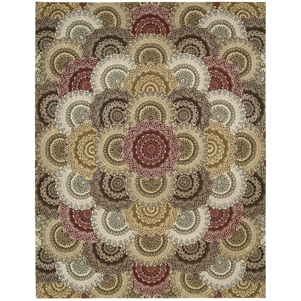 2000 Rectangle Rug By, Multicolor, 7'9" X 9'9"