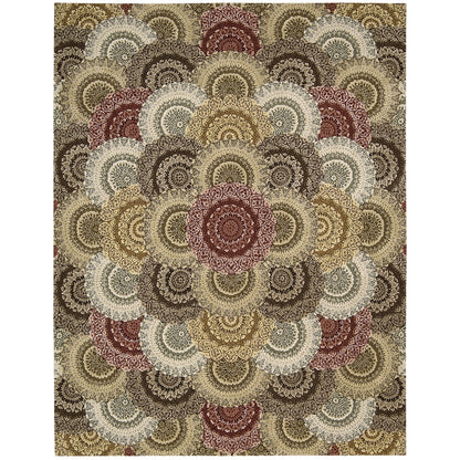 2000 Rectangle Rug By, Multicolor, 7'9" X 9'9"