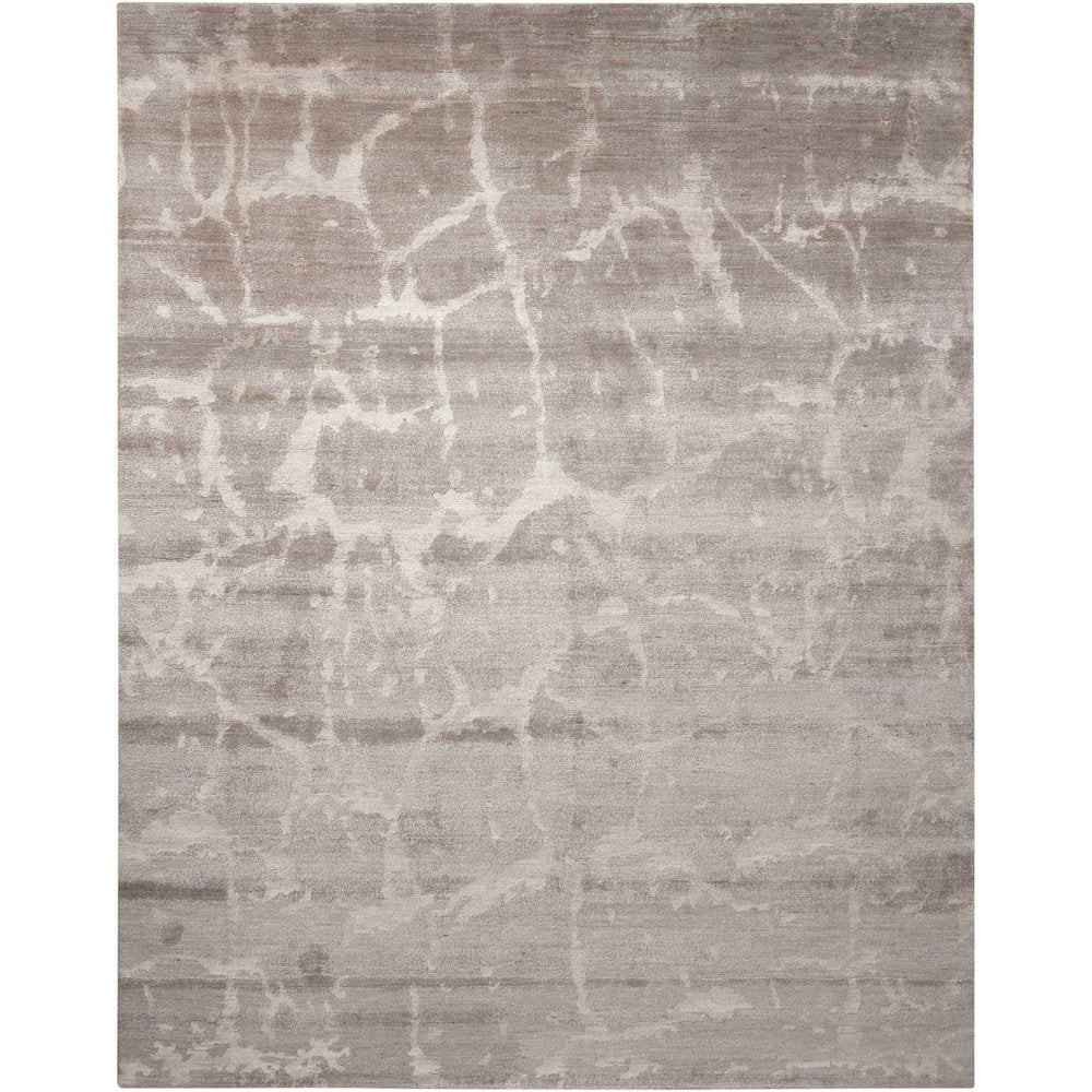 Silk Shadows Silver Area Rug