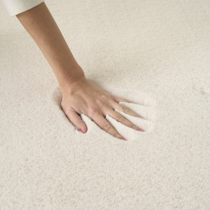 Nourison Home Soft Plush Rabbit Fur Area Rug