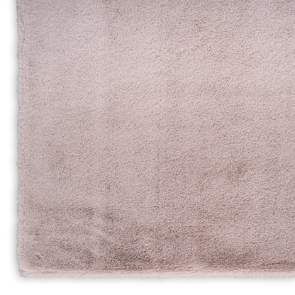 Nourison Home Soft Plush Rabbit Fur Area Rug
