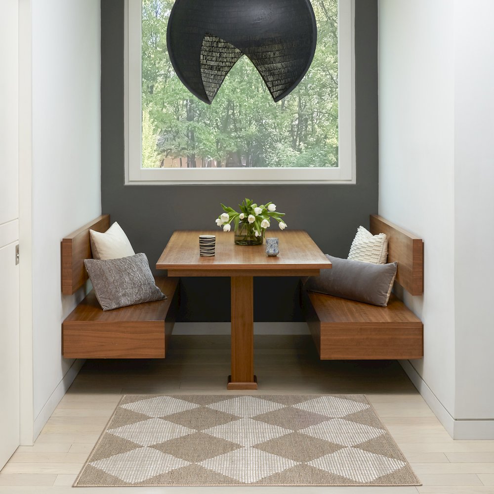 Nourison Home Washable Modern Jute Area Rug