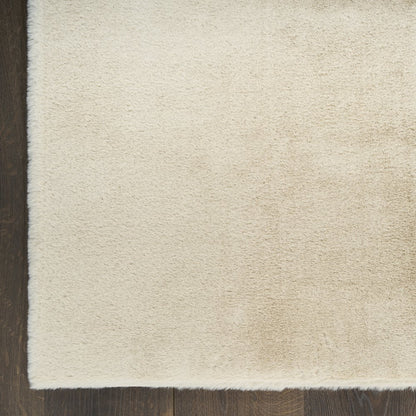 Nourison Home Soft Plush Rabbit Fur Area Rug