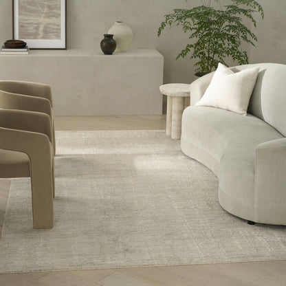 Latitude Area Rug, Ivory Beige, 5' x 8'