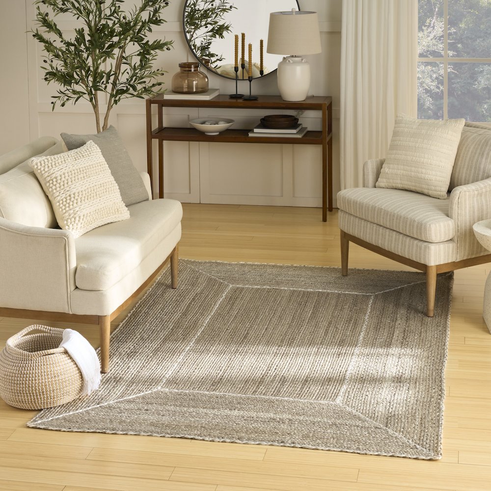 Nourison Home Terrazzo Jute Area Rug