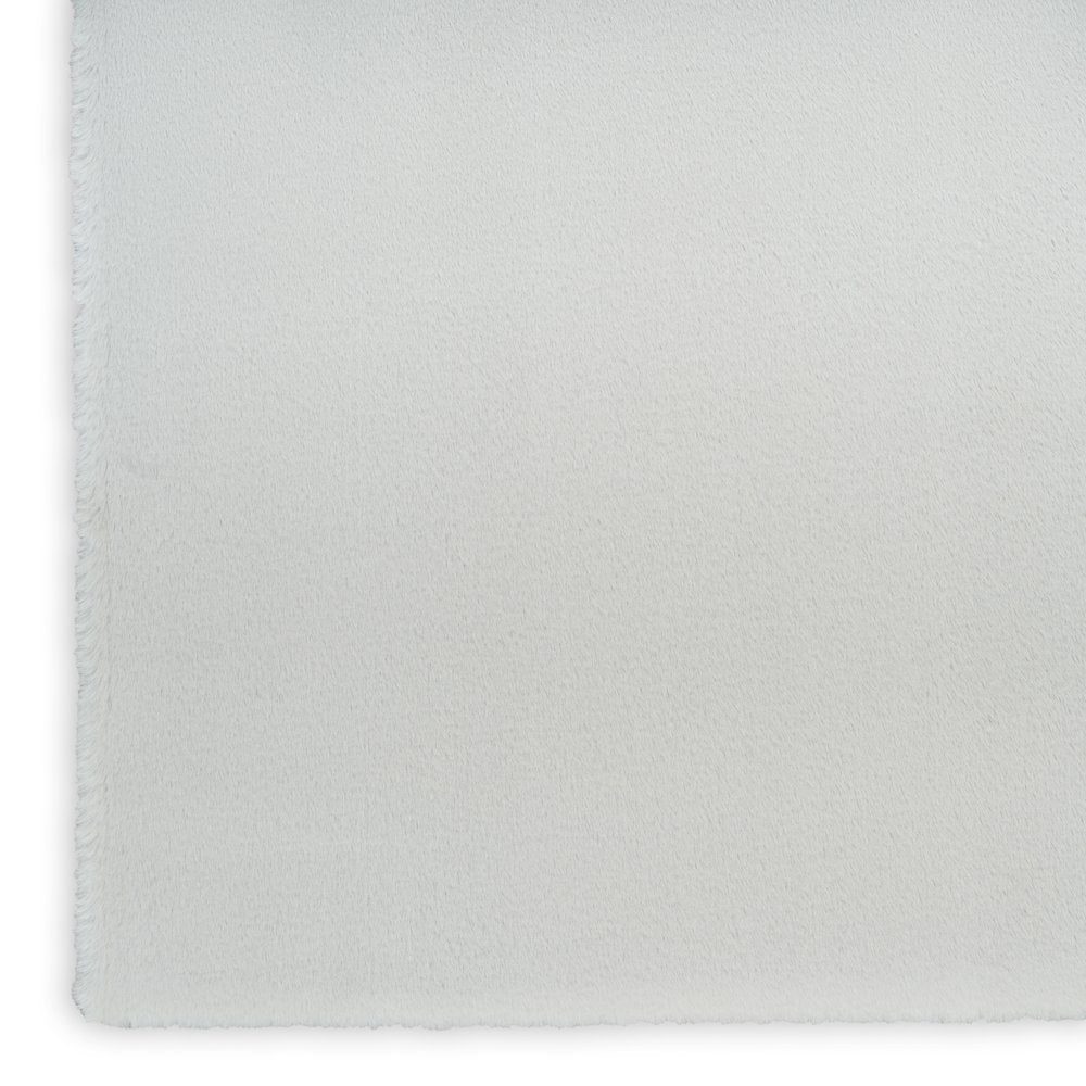Nourison Home Soft Plush Rabbit Fur Area Rug
