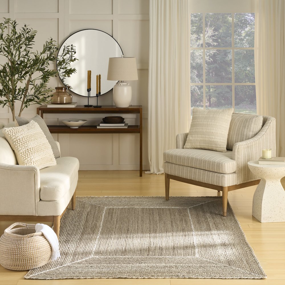 Nourison Home Terrazzo Jute Area Rug