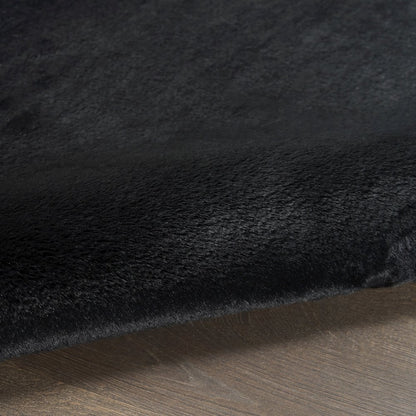Nourison Home Soft Plush Rabbit Fur Area Rug
