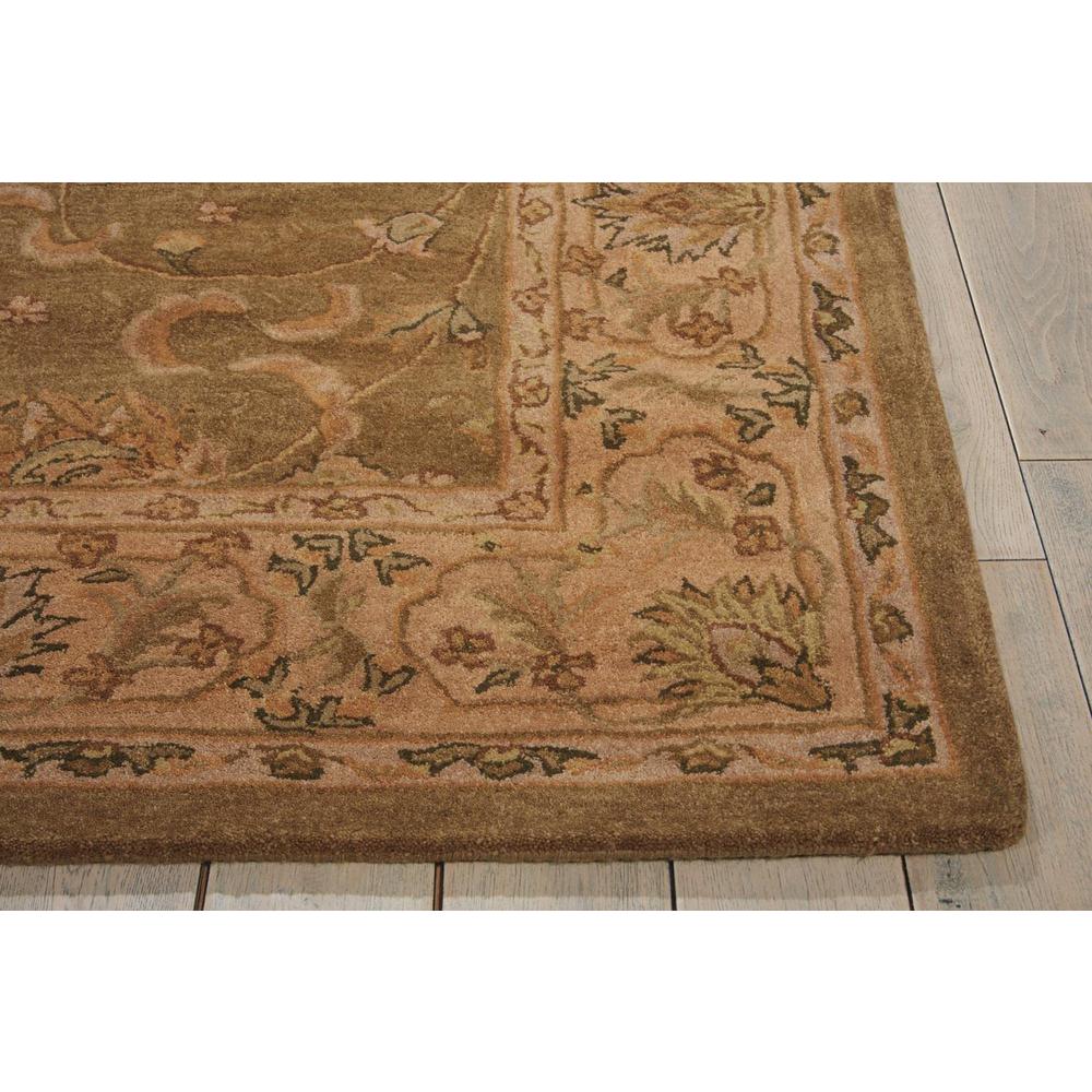 Heritage Hall Rectangle Rug By, Green, 5'6" X 8'6"