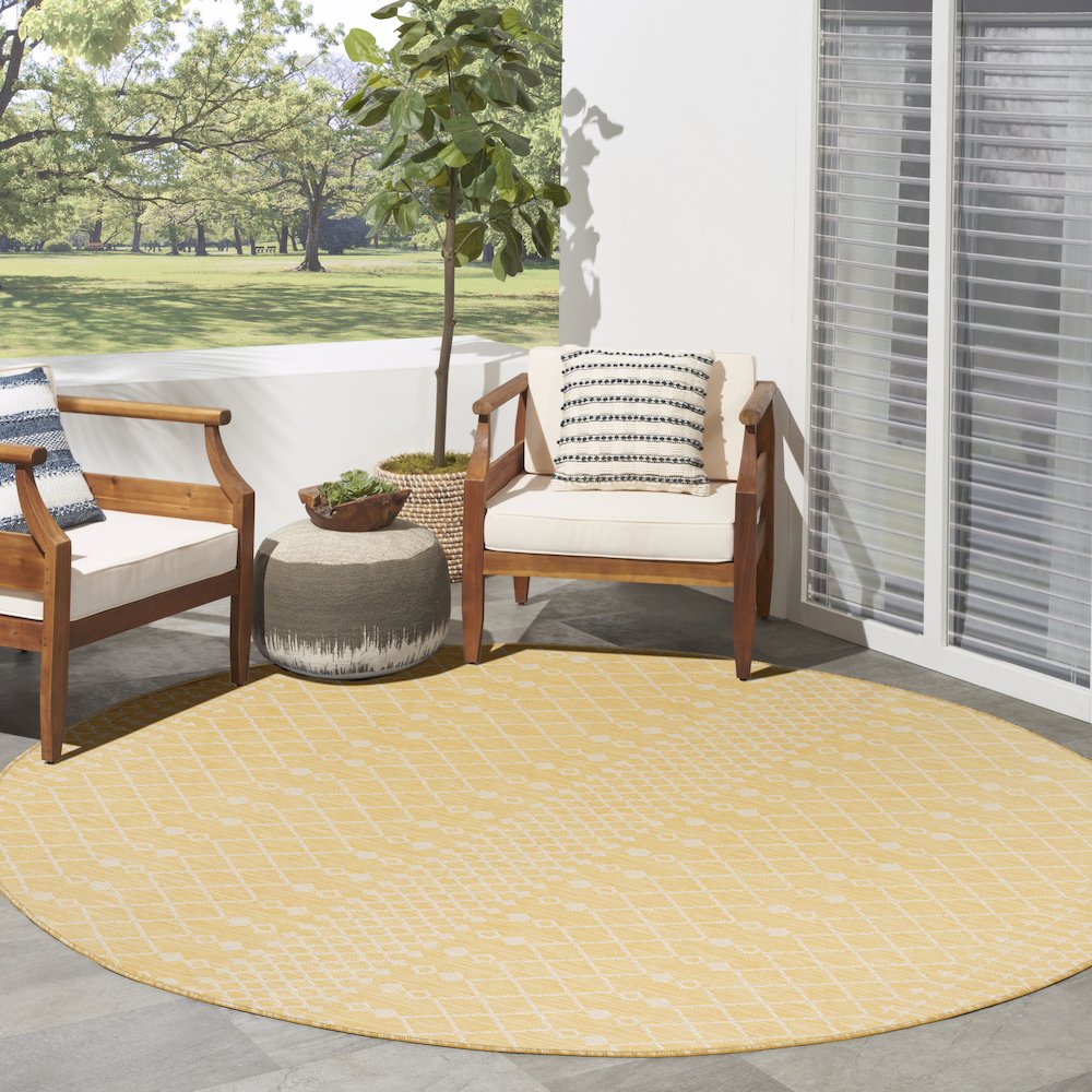 Round Positano Area Rug 8' x Round