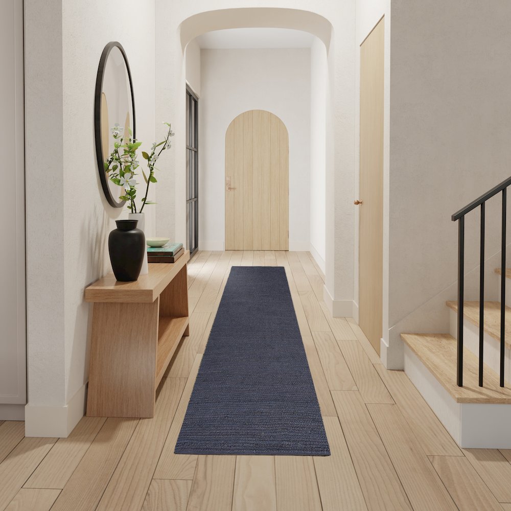 Runner Natural Jute Area Rug 2' x 6'