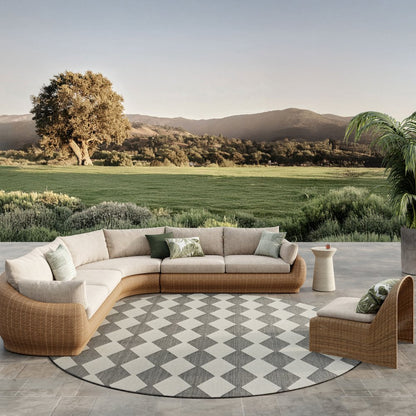 Round Positano Area Rug 10' x Round