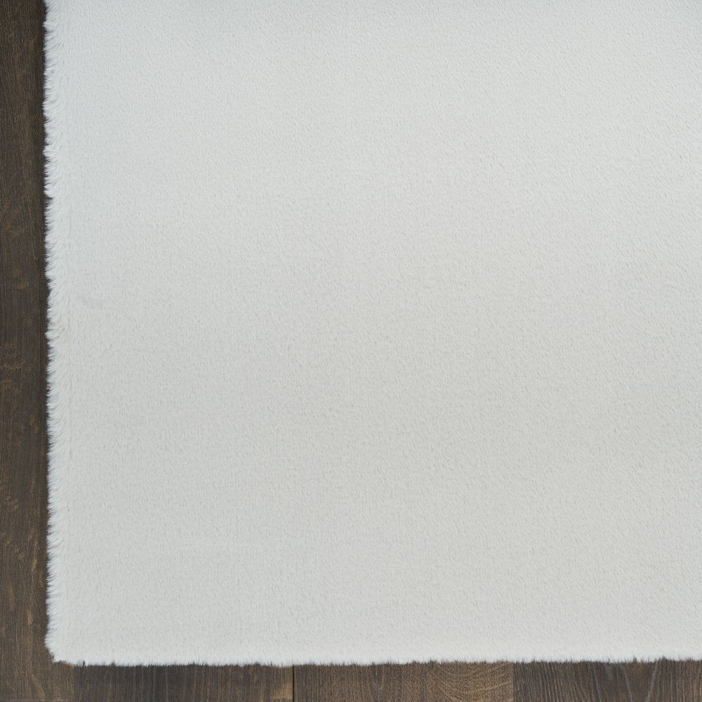 Nourison Home Soft Plush Rabbit Fur Area Rug