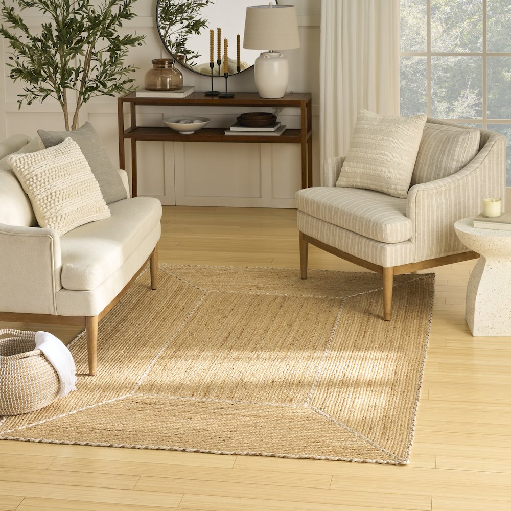 Nourison Home Terrazzo Jute Area Rug
