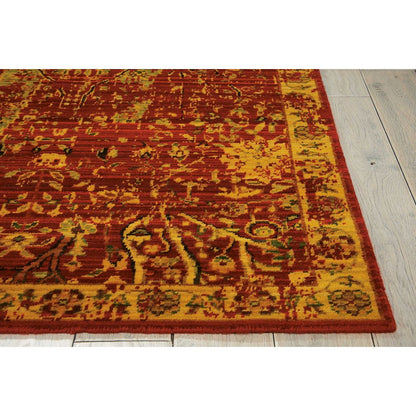 Timeless Scarlet Area Rug