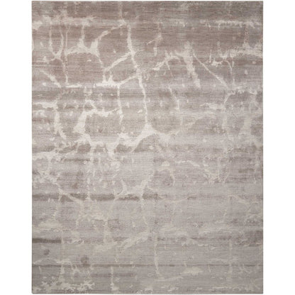 Silk Shadows Silver Area Rug
