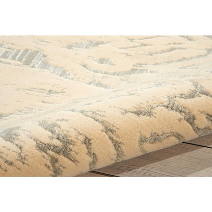 Nepal Area Rug, Ivory/Grey, 7'9" x 10'10"