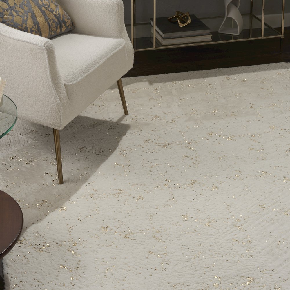 Rectangle Cozy Shimmer Area Rug 7'9" x 9'9"