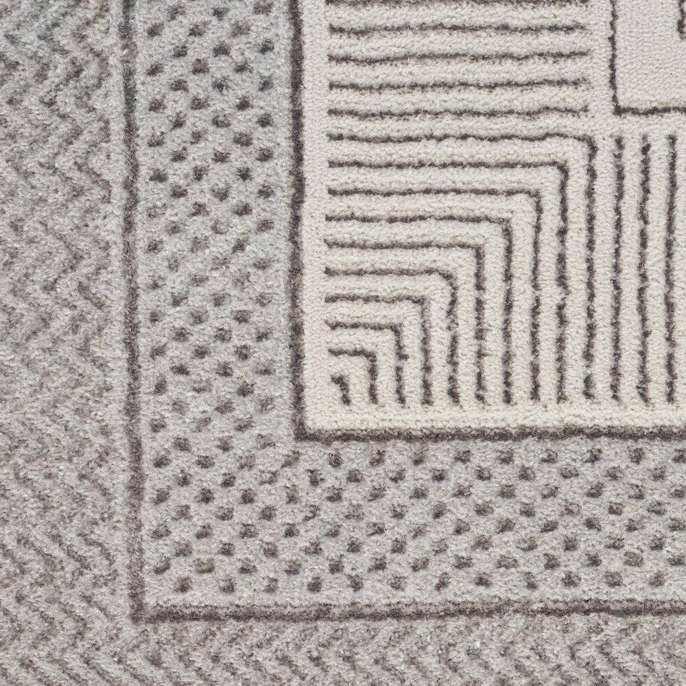 Rectangle Glam Area Rug 9' x 12'