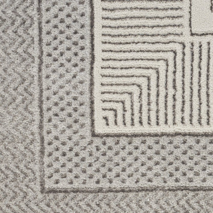 Rectangle Glam Area Rug 9' x 12'