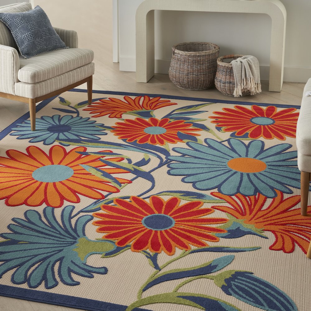 Rectangle Aloha Area Rug 12' x 15'