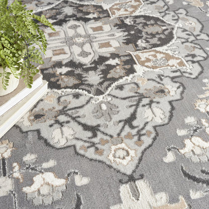 Round Elation Area Rug 7’10” x Round