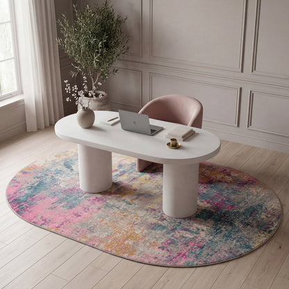 Oval Passion Area Rug 5' x 8' Oval