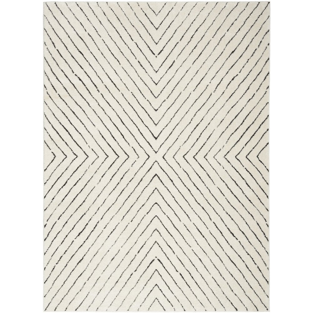 Rectangle Cozy Modern Area Rug 7'10" x 9'10"