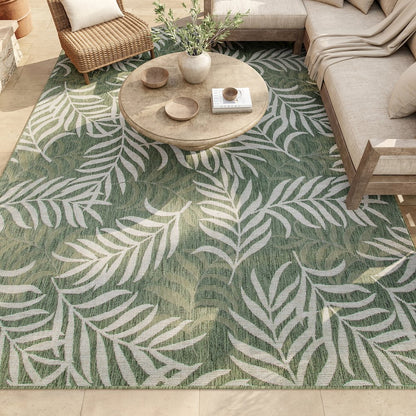 Rectangle Garden Oasis Area Rug 8' x 10'