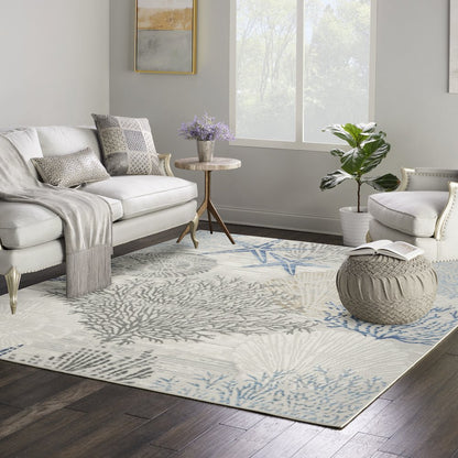 Square Pompeii Area Rug 7'10" x Square