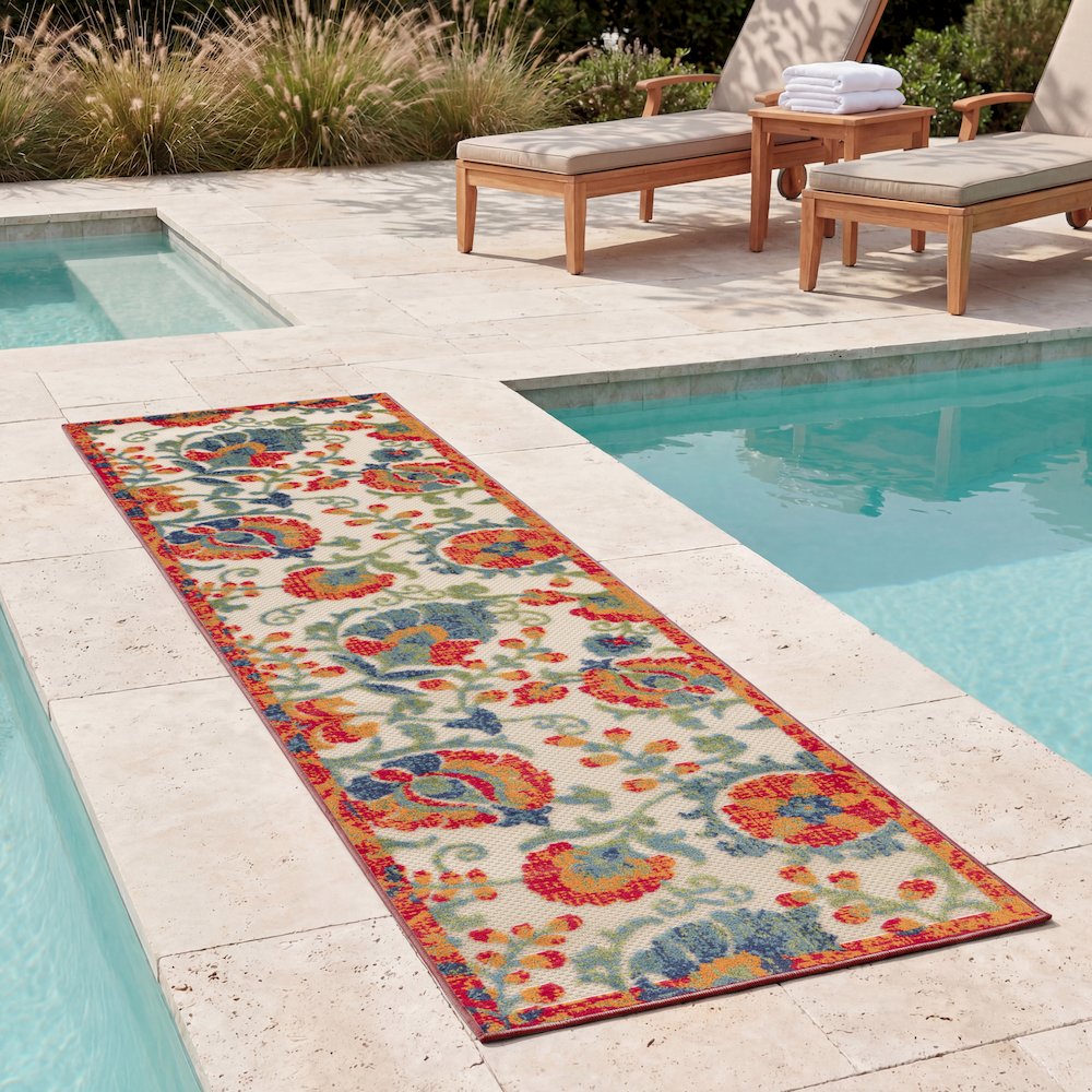Runner Aloha Area Rug 2'3" x 8'