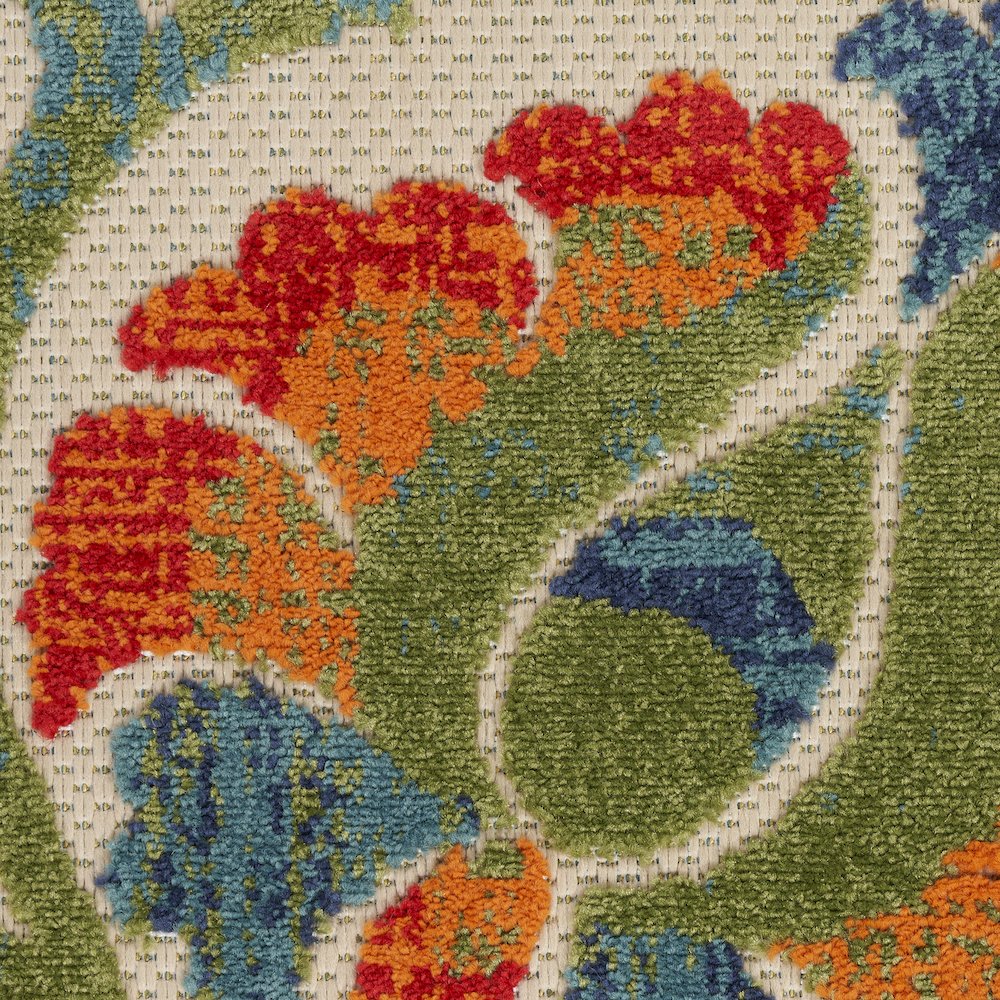Rectangle Aloha Area Rug 6' x 9'