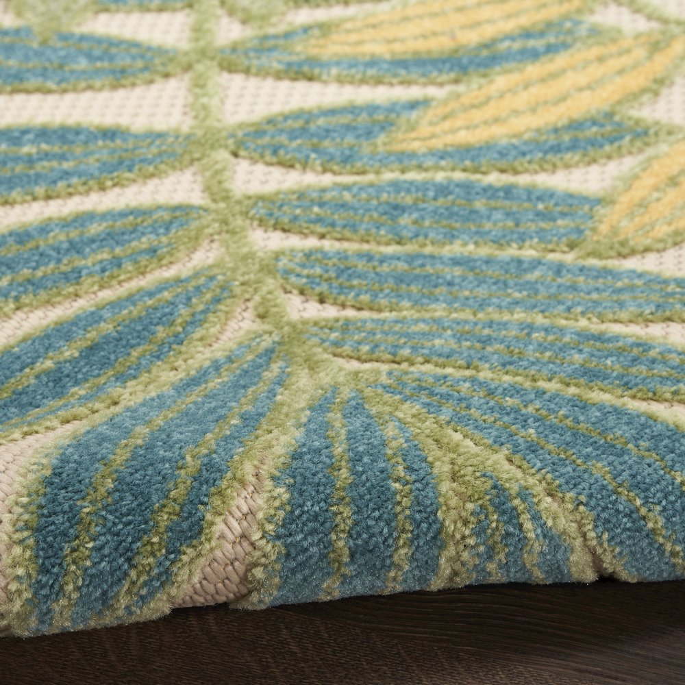 Rectangle Aloha Area Rug 5'3" x 7'5"