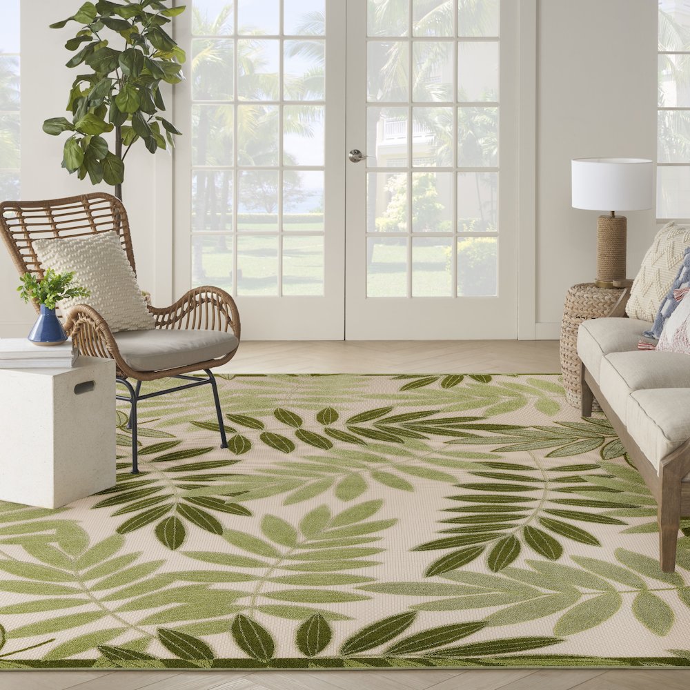 Rectangle Aloha Area Rug 9' x 12'