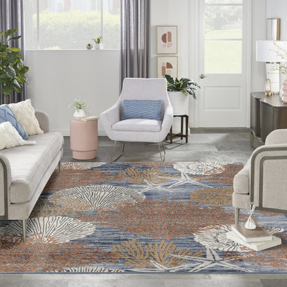 Rectangle Pompeii Area Rug 7'10" x 9'10"