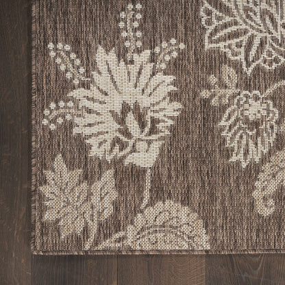 Rectangle Garden Oasis Area Rug 6' x 9'