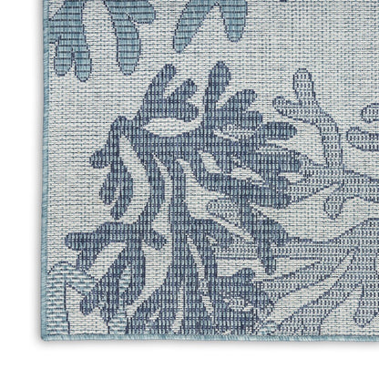 Rectangle Garden Oasis Area Rug 6' x 9'