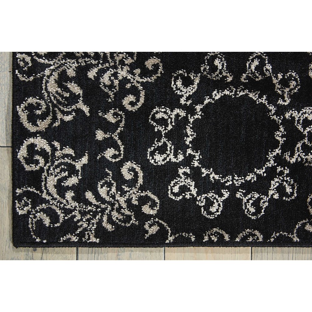 Tranquility Black Area Rug