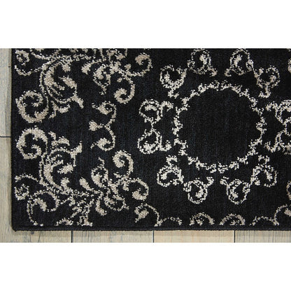Tranquility Black Area Rug